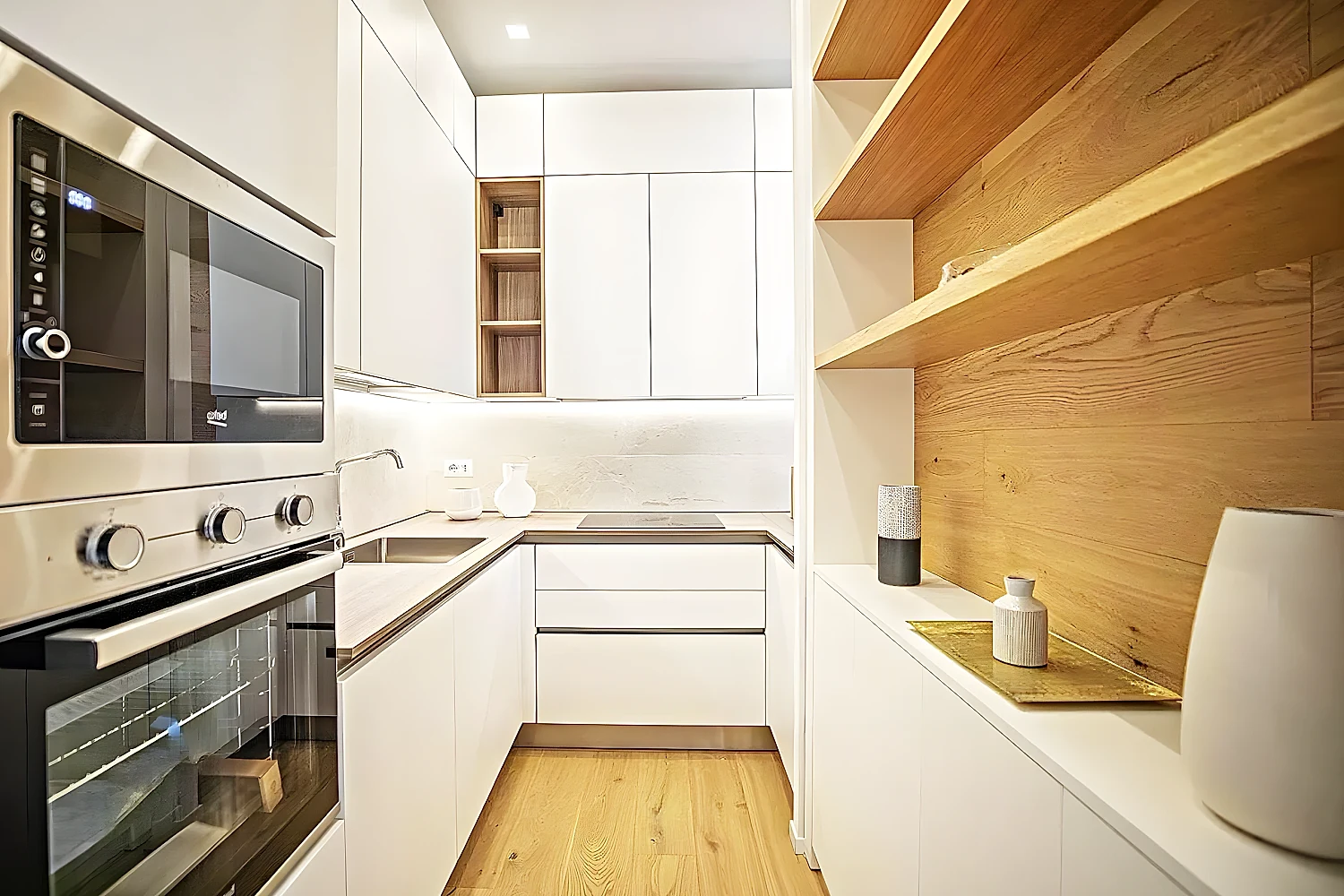 Muebles y encimera de cocina